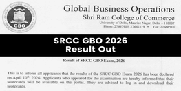 SRCC GBO 2026 Result Declared Download Your Scorecards Now